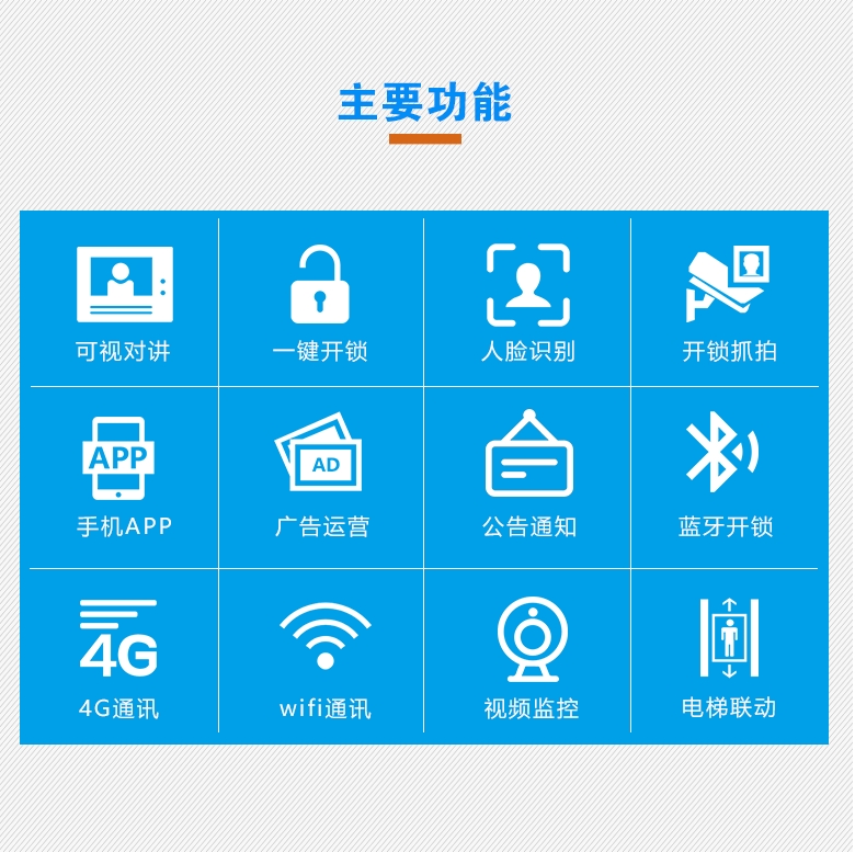 13.3寸智慧社区人脸识别门禁机